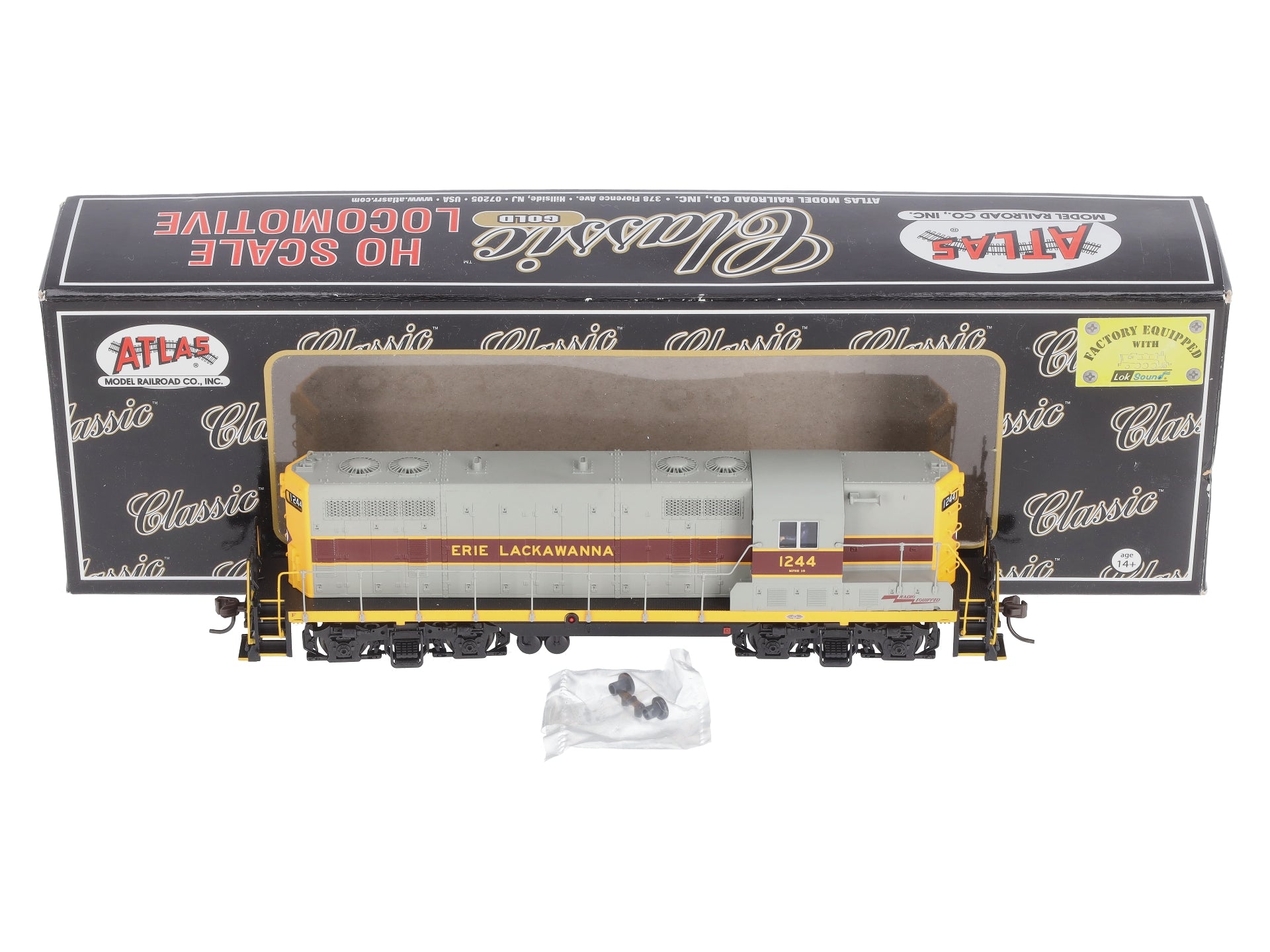 Atlas 10002029 HO Erie Lackawanna GP-7 Locomotive Master Gold