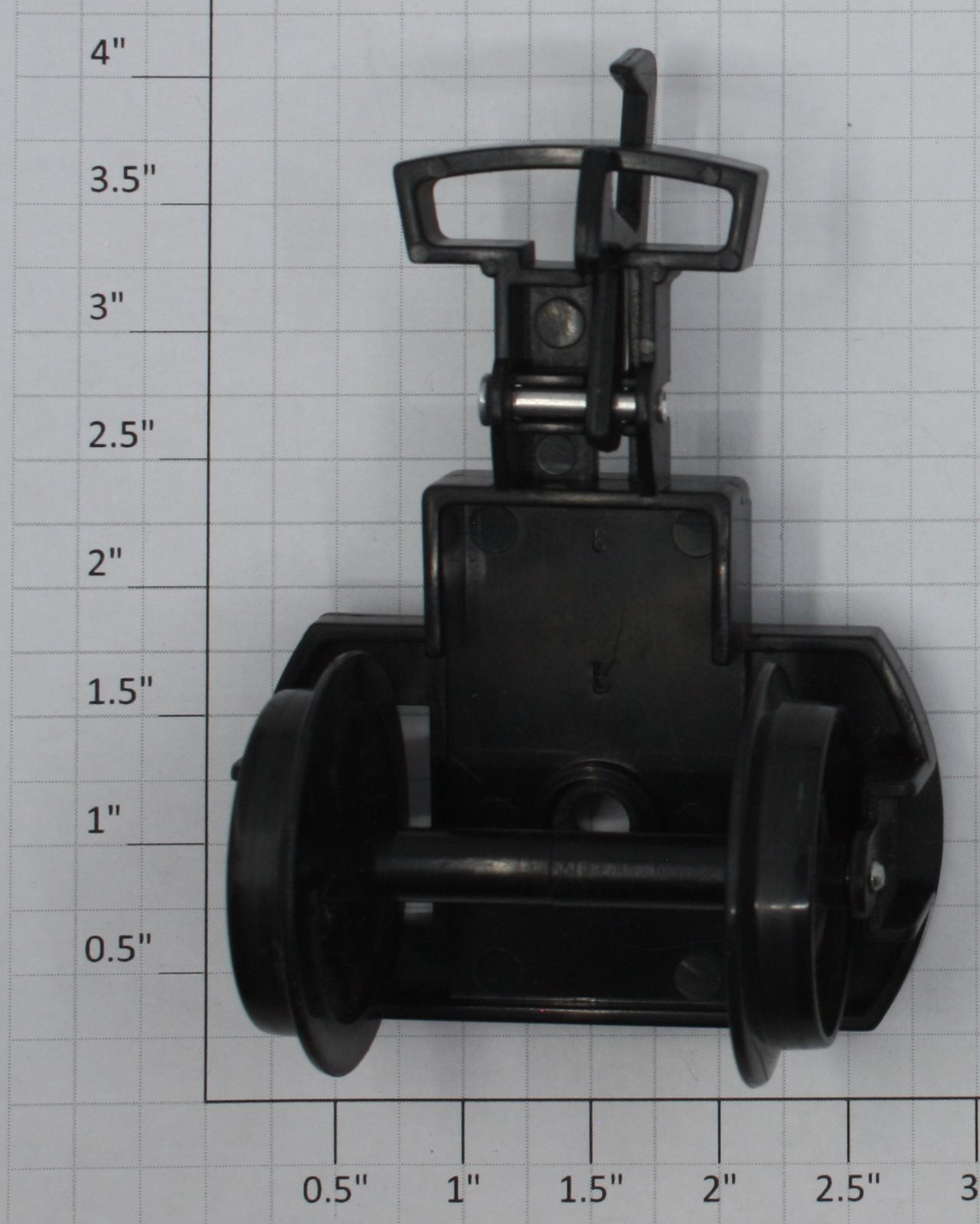 Acme 1401 G Gauge Single Axle Truck with Hook and Loop Coupler