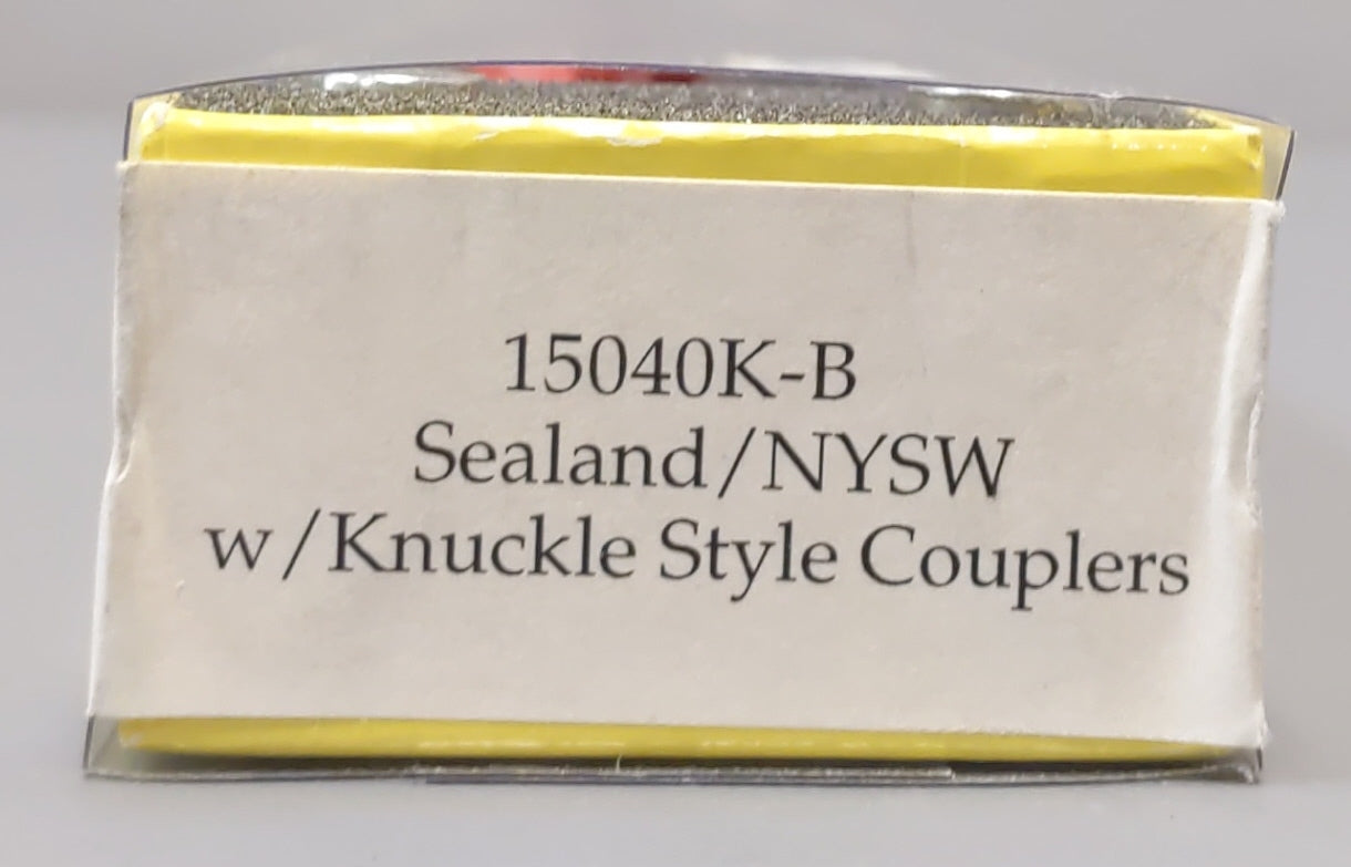 Deluxe Innovations 15040K-B N Scale Sealand/NYSW 5-Unit Articulated Car #620283 NIB