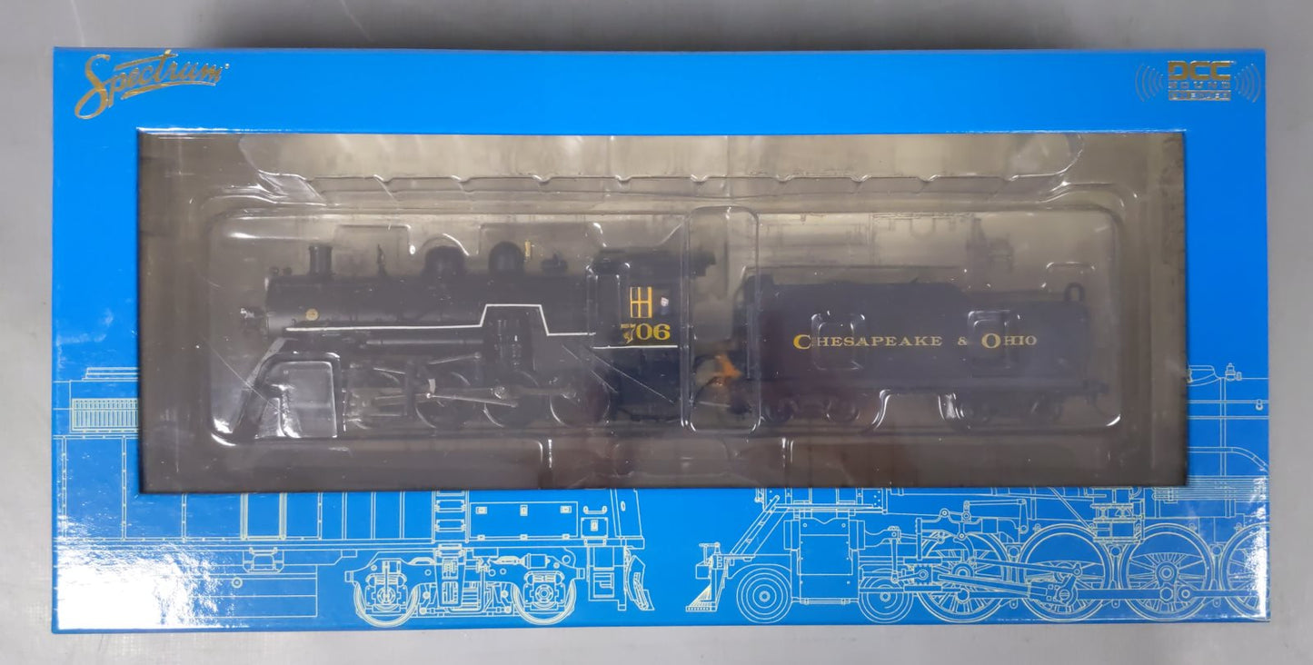 Bachmann 01401 C&O HO Gauge Steam Train Set with Dynamis Controller W/DCC