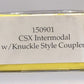 Deluxe Innovations 150901 N Scale CSX Intermodal Twinstack 5-Unit Container Car