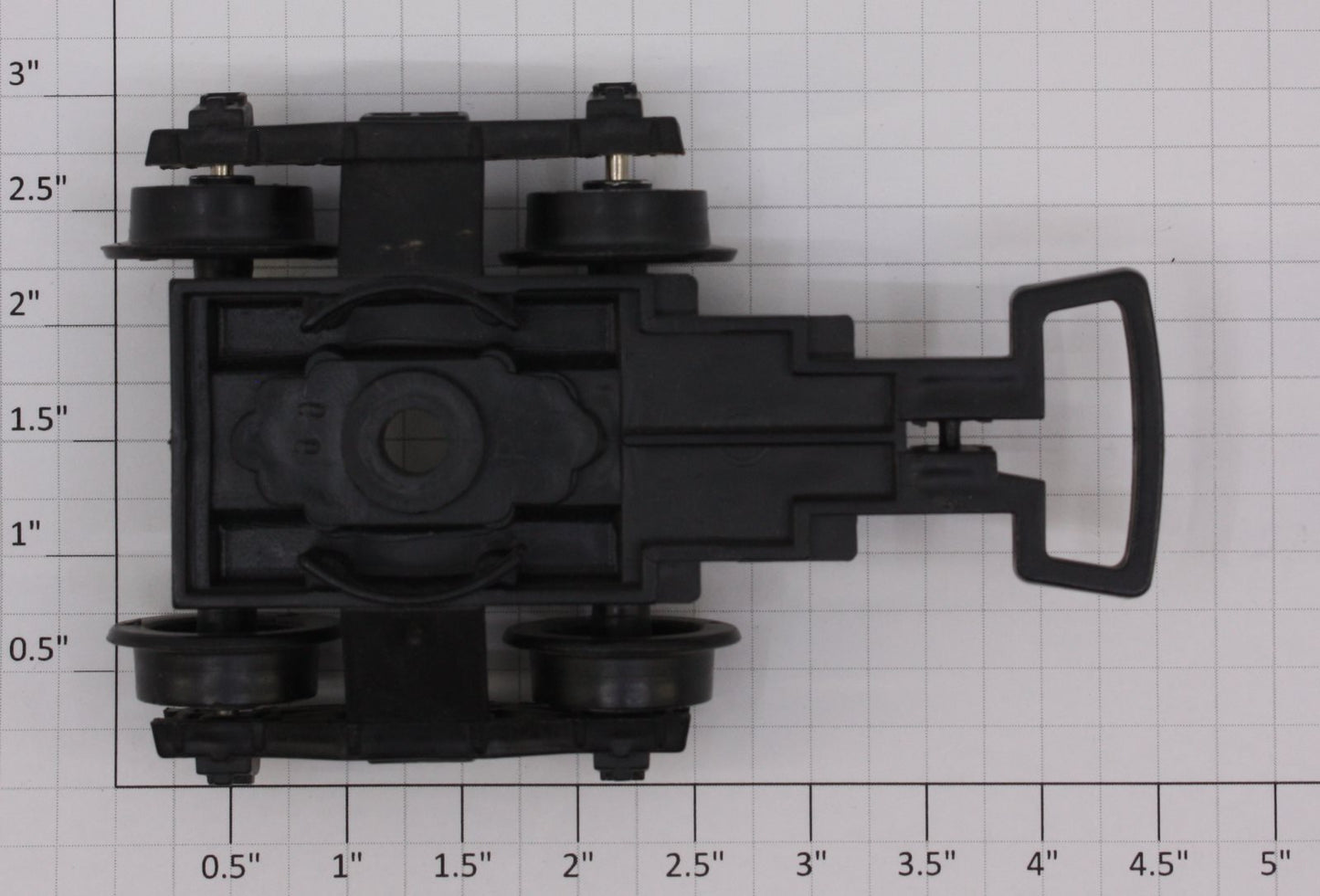 New Bright NB-2 4-Wheel Plastic Loop Coupler Truck
