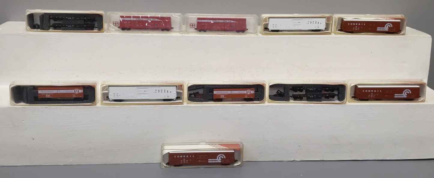 Red Caboose  N Scale Assorted Freight Cars [11] EX
