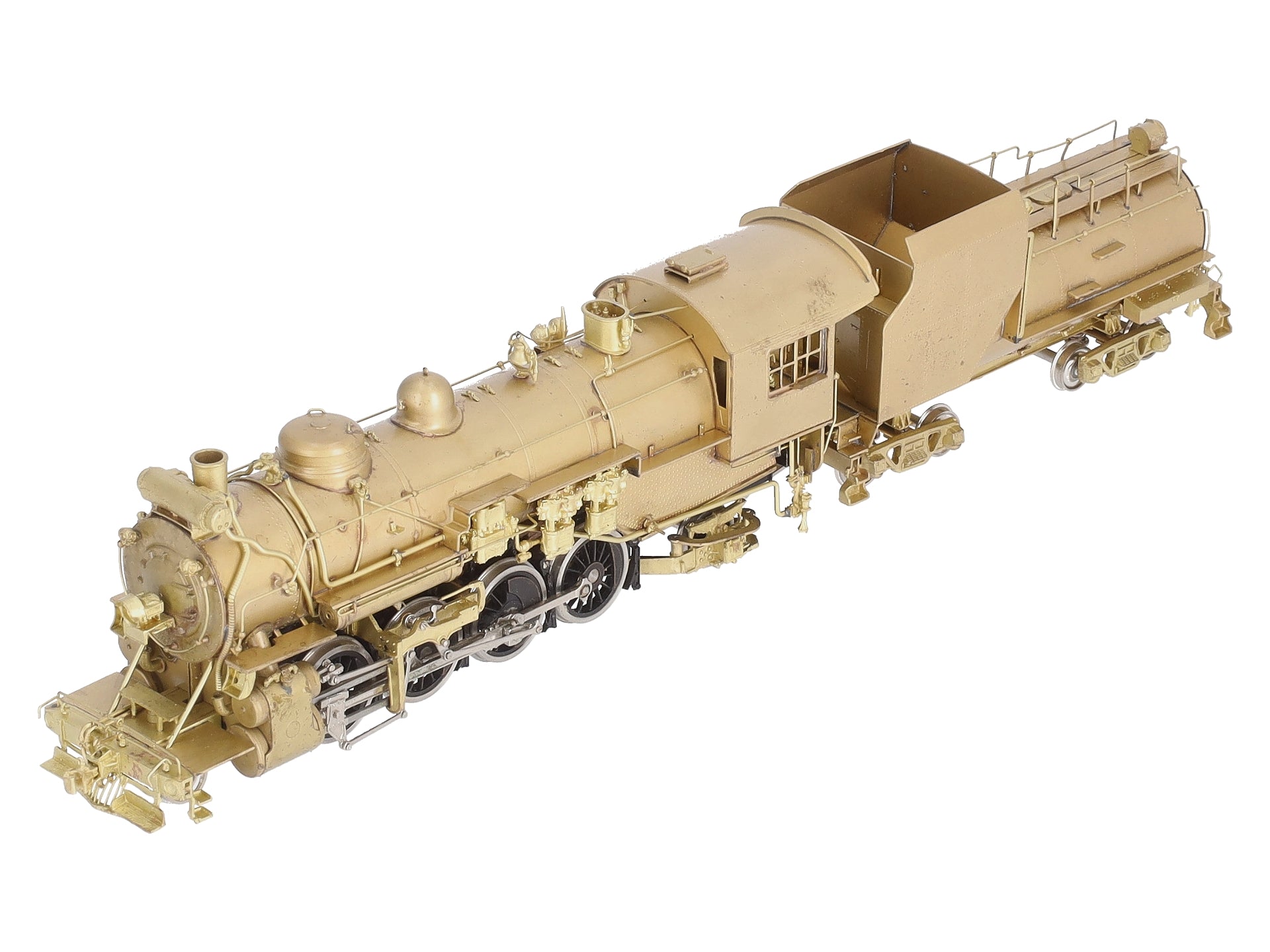 Nickel Plate Products HO BRASS Erie N-1 2-8-2 Steam Locomotive & Tender EX/Box