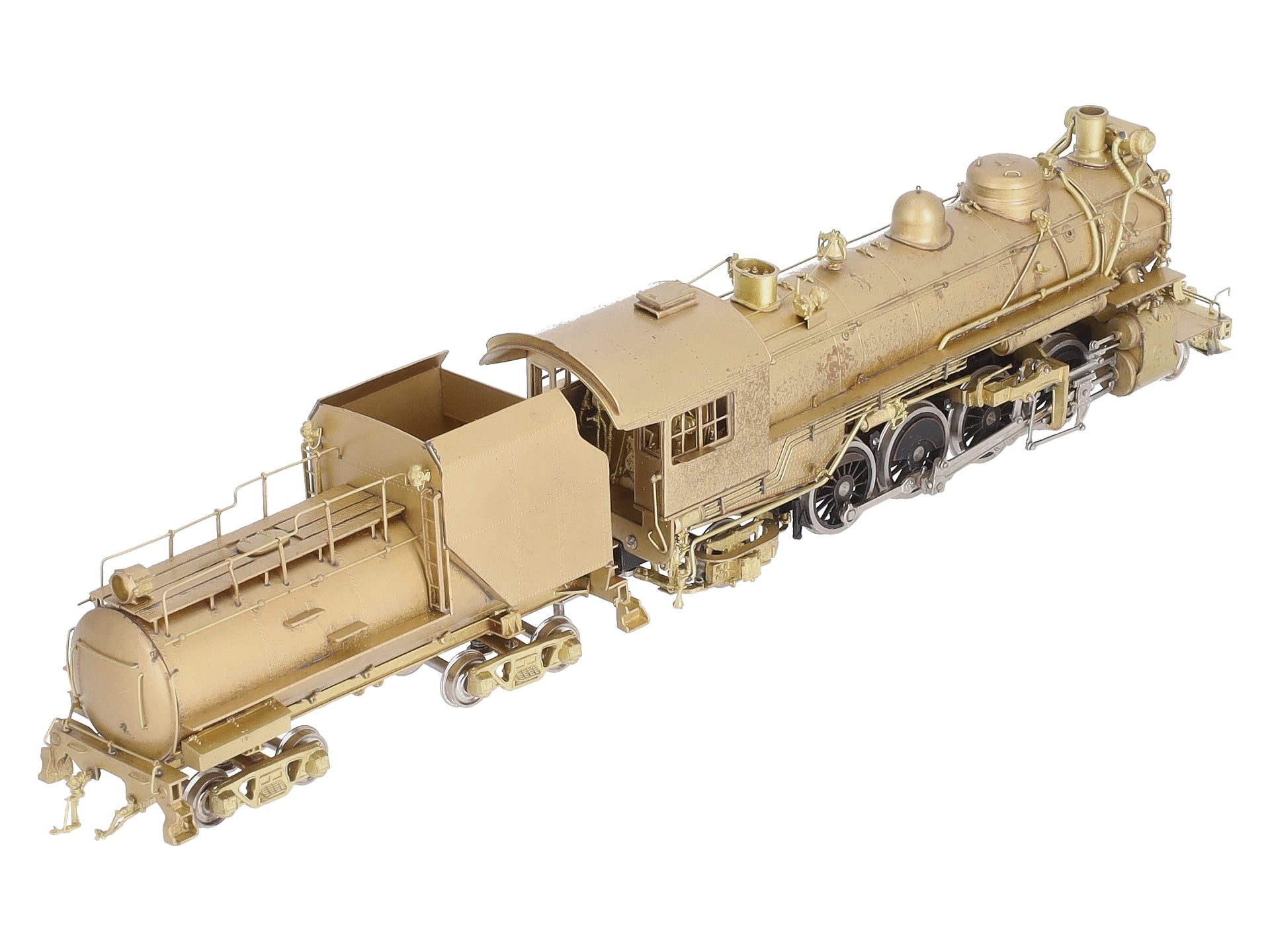 Nickel Plate Products HO BRASS Erie N-1 2-8-2 Steam Locomotive & Tender EX/Box