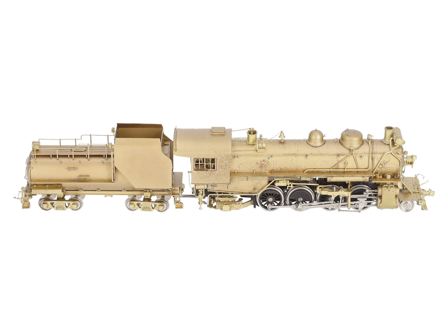 Nickel Plate Products HO BRASS Erie N-1 2-8-2 Steam Locomotive & Tender EX/Box