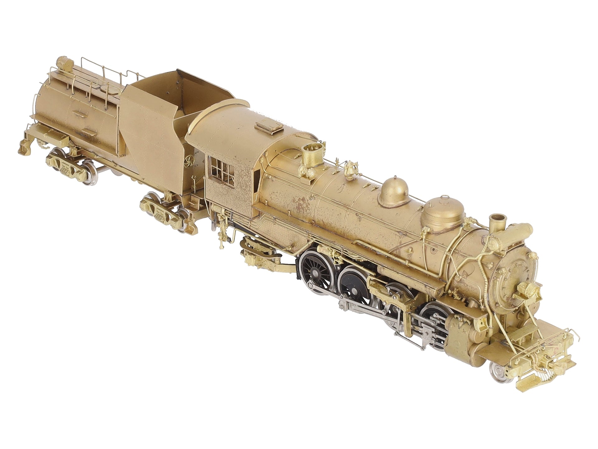 Nickel Plate Products HO BRASS Erie N-1 2-8-2 Steam Locomotive & Tender EX/Box