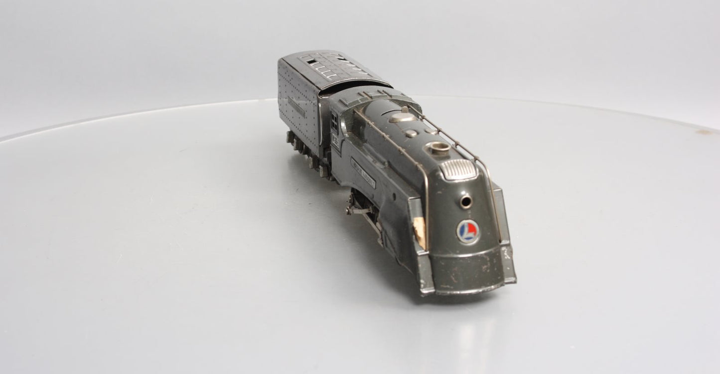 Lionel 265E Vintage O Prewar LL Commodore Vanderbilt Steam Locomotive w Tender/Box