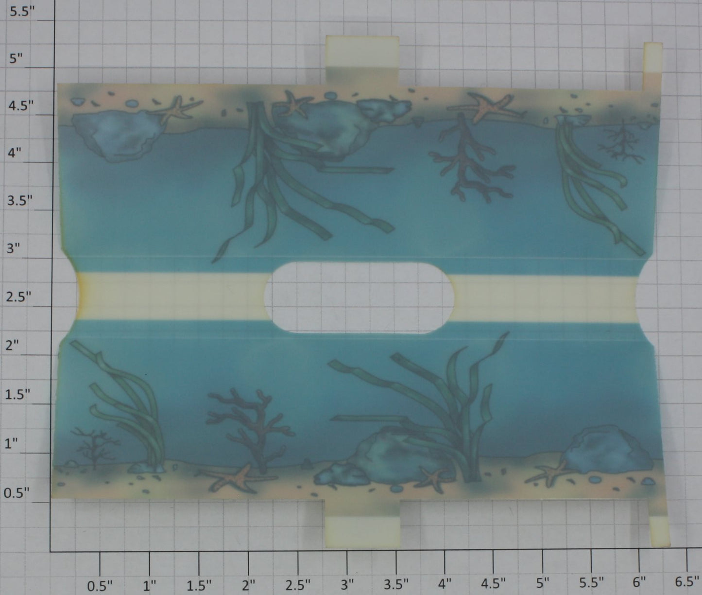 Lionel 16681-10 Printed Aquarium Car Screen