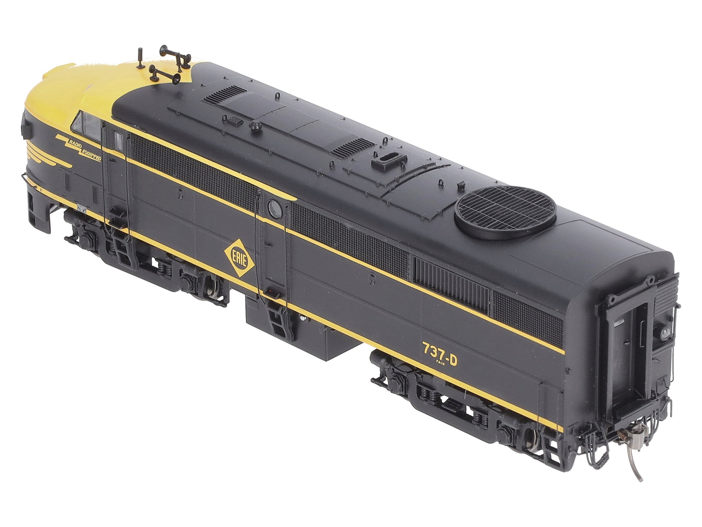 Rapido Trains 21529 HO Erie Alco FA-2 Diesel Locomotive w/LokSound & DCC #737-D