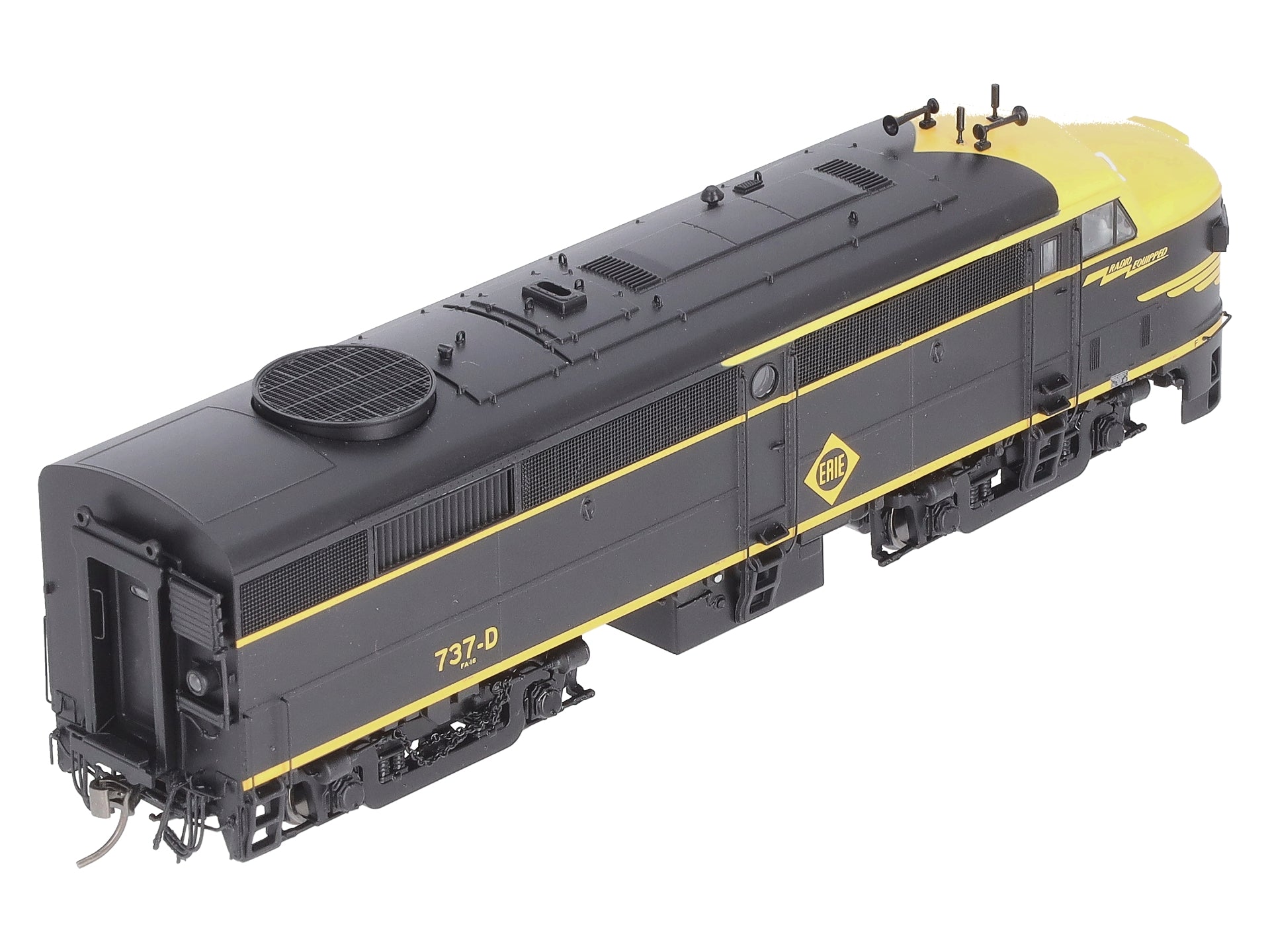 Rapido Trains 21529 HO Erie Alco FA-2 Diesel Locomotive w/LokSound & DCC #737-D