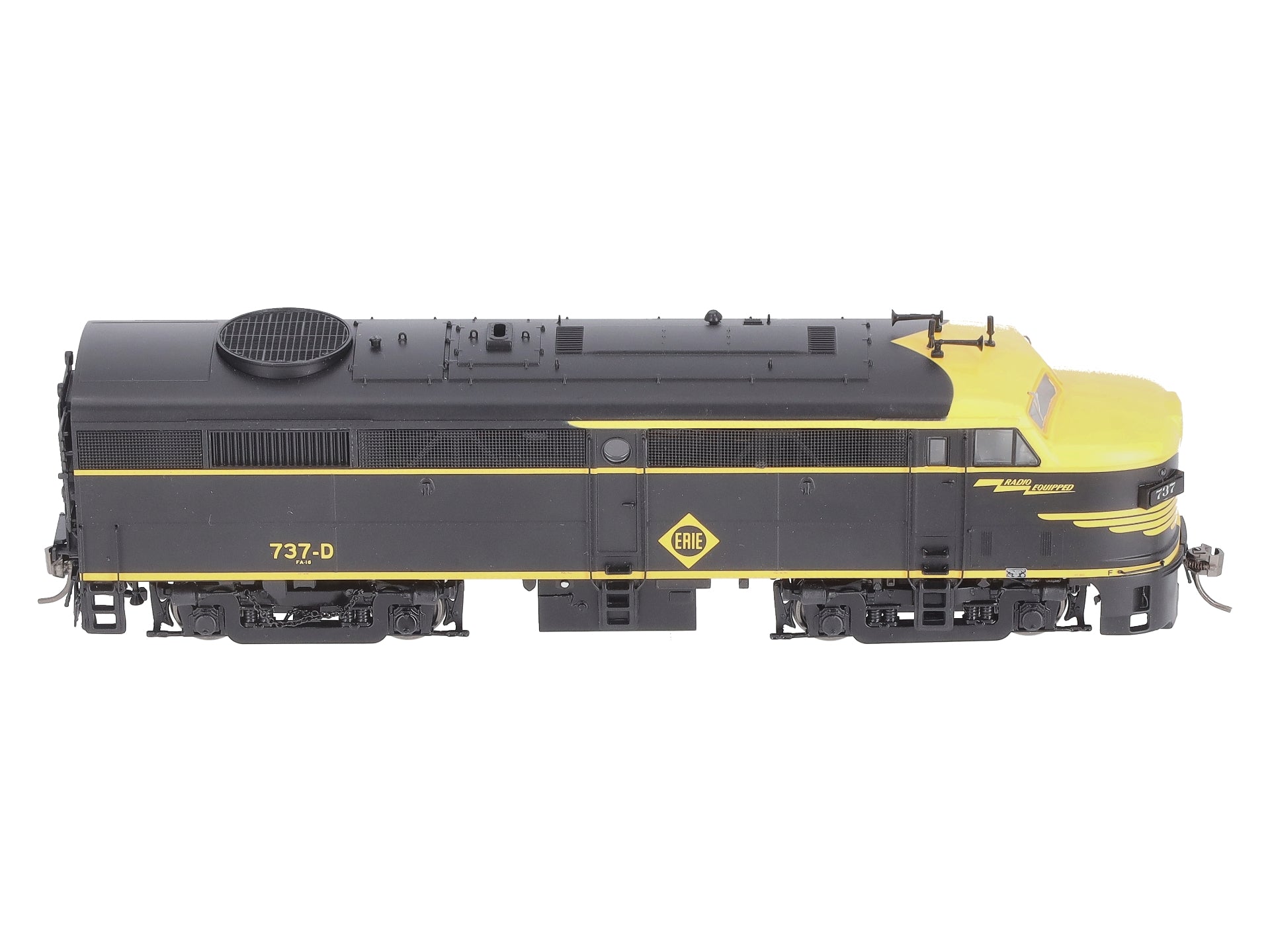 Rapido Trains 21529 HO Erie Alco FA-2 Diesel Locomotive w/LokSound & DCC #737-D