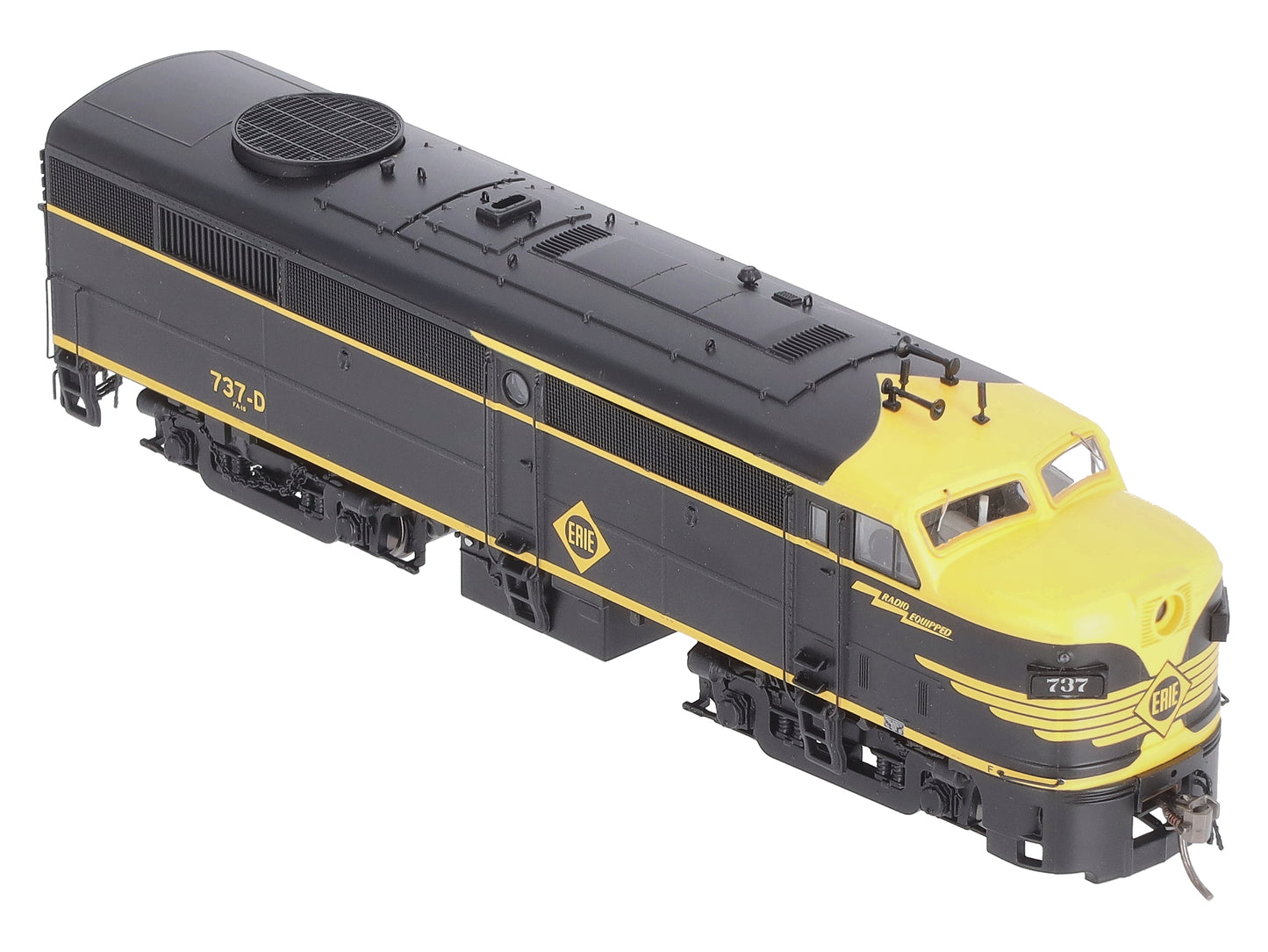 Rapido Trains 21529 HO Erie Alco FA-2 Diesel Locomotive w/LokSound & DCC #737-D