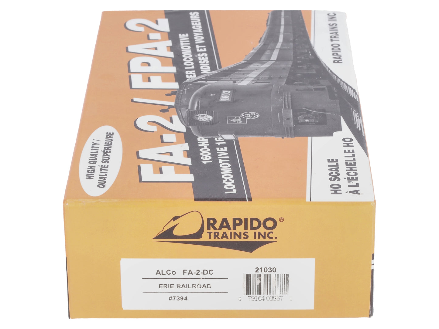 Rapido Trains 21030 HO Erie Alco FA-2 Diesel Locomotive #7394