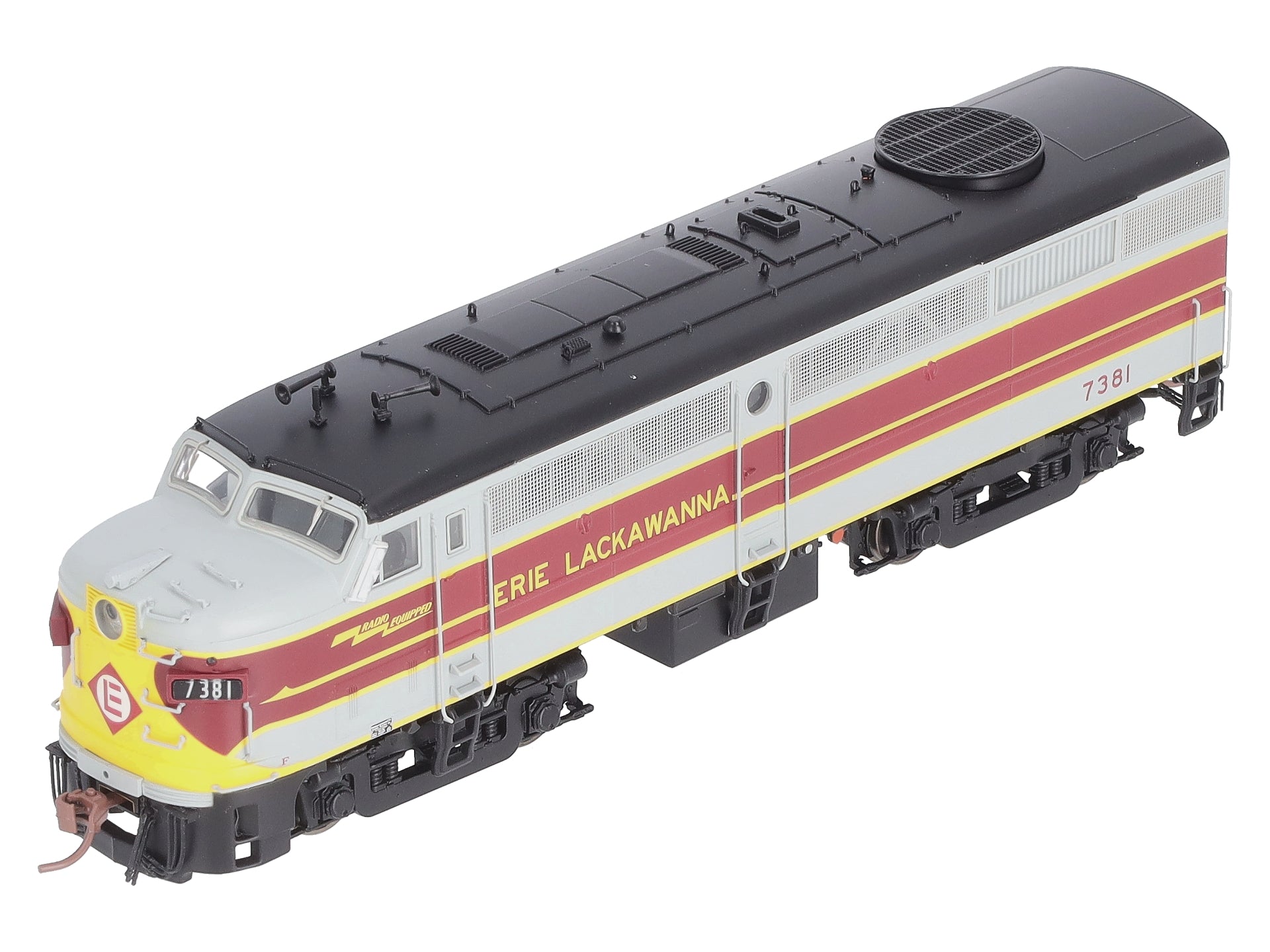 Rapido Trains 21067 HO Erie Lackawanna FA-2 Diesel Locomotive #7381