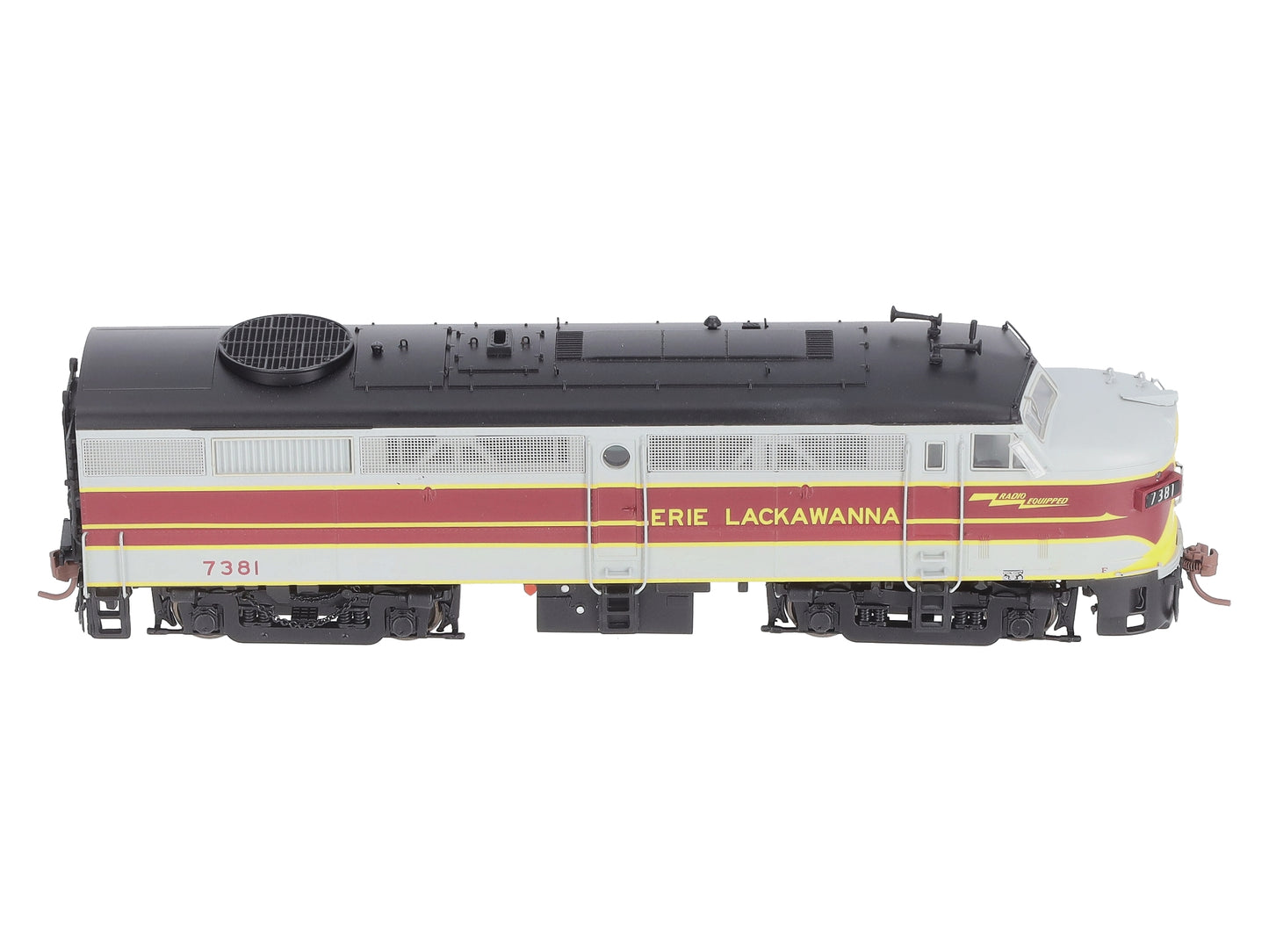 Rapido Trains 21067 HO Erie Lackawanna FA-2 Diesel Locomotive #7381