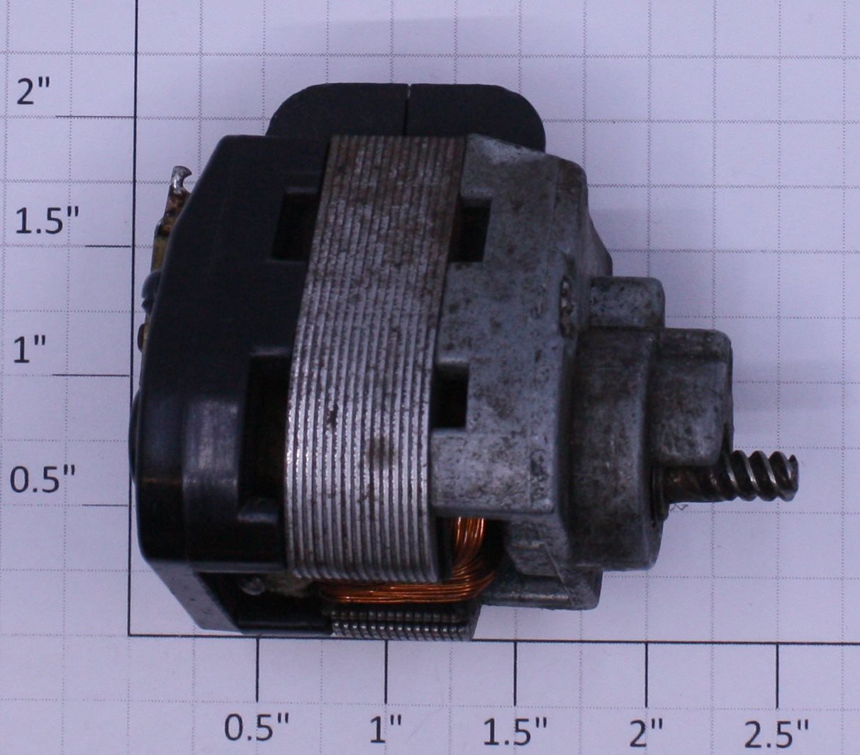 Lionel 6402321100 FM Motor Assembly with Long Worm Shaft