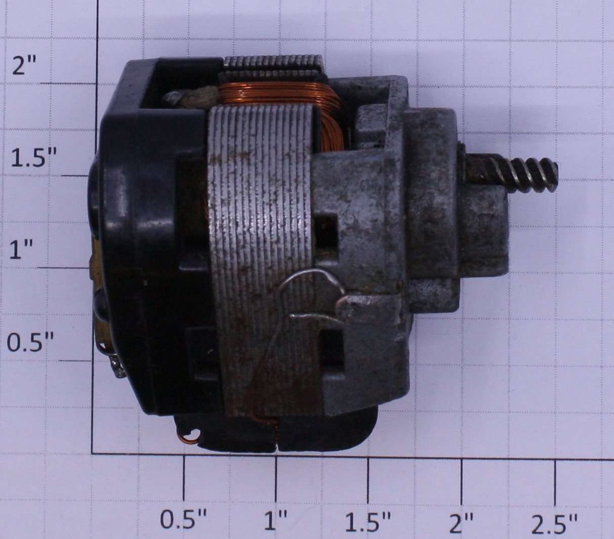 Lionel 6402321100 FM Motor Assembly with Long Worm Shaft