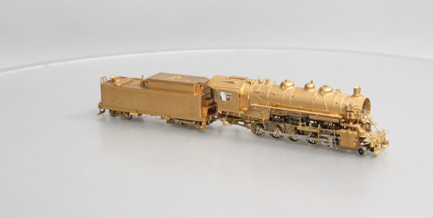 Westside Model Co. HO BRASS "The Brute" 2-10-0 Steam Locomotive & Tender EX/Box