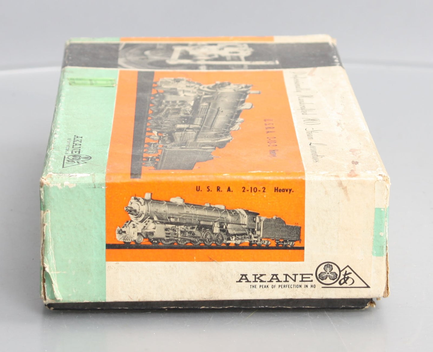 Akane HO BRASS 2-10-2 Steam Locomotive & Tender EX/Box