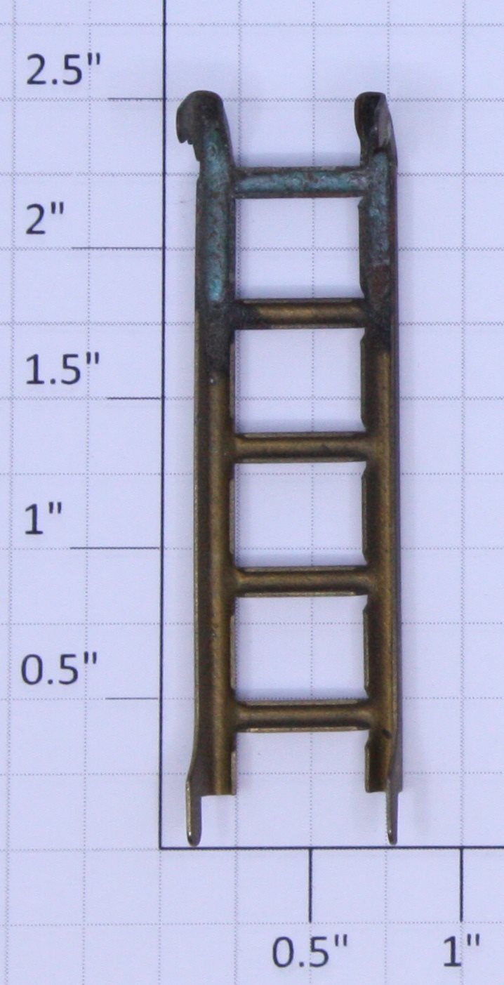 Lionel 215-5 5-Rung Brass Tank Car Ladder
