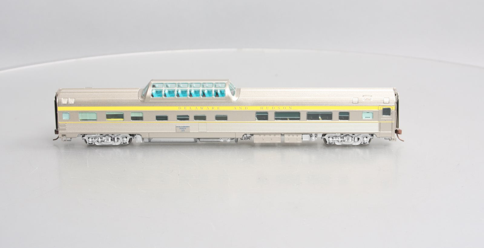 Rapido Trains 116022 HO D&H Willsboro Point Budd Mid-Train Dome Car #35