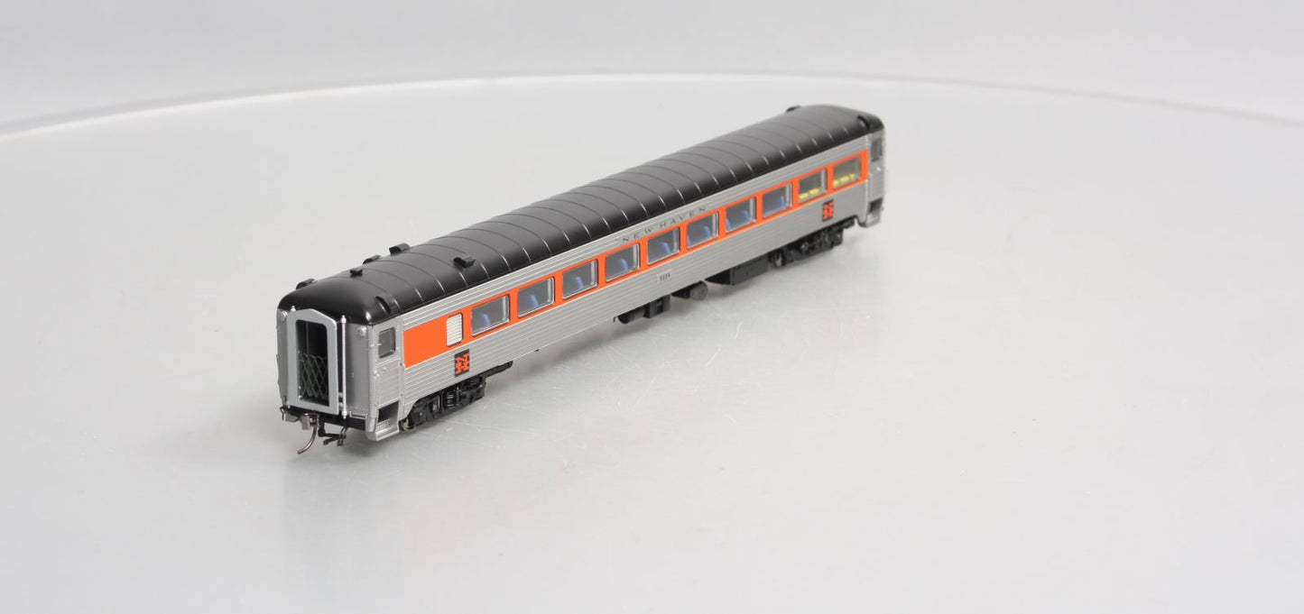Rapido Trains 17031 HO New Haven Pullman-Bradley Stainless Steel Coach #8659