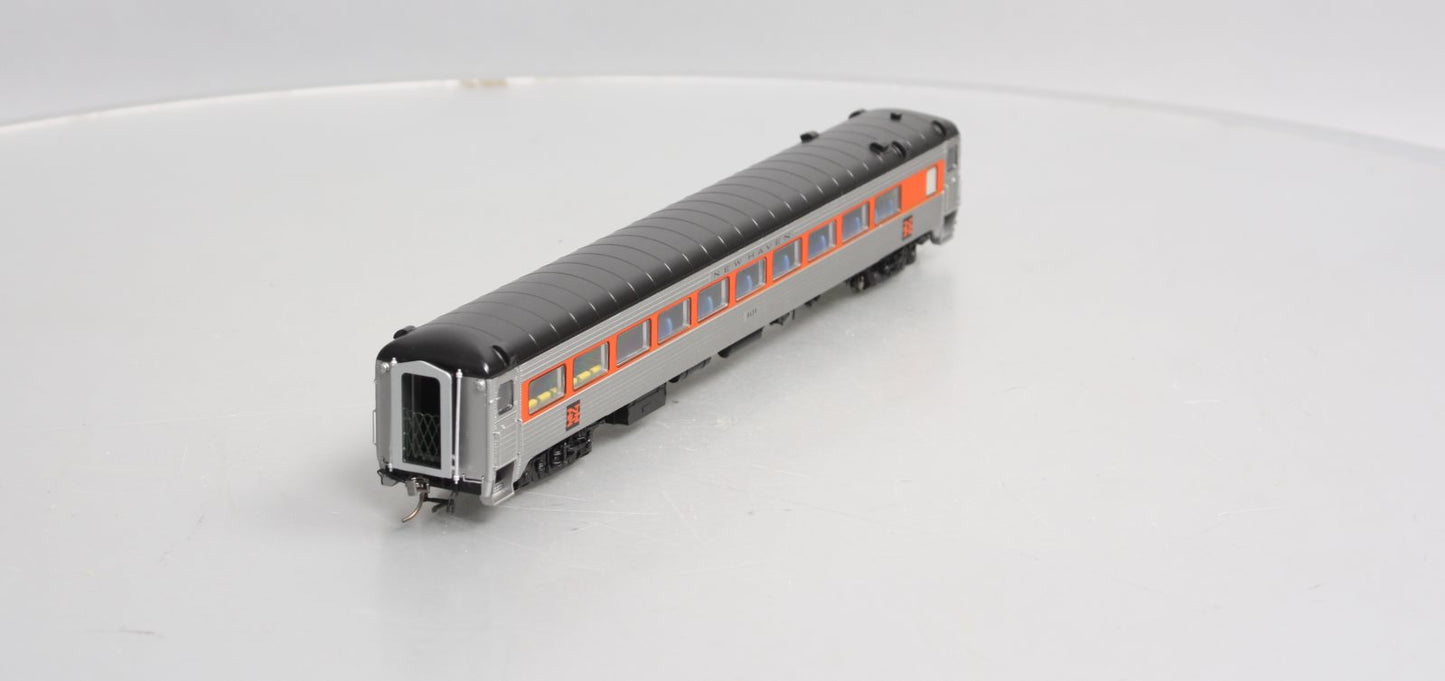 Rapido Trains 17031 HO New Haven Pullman-Bradley Stainless Steel Coach #8659
