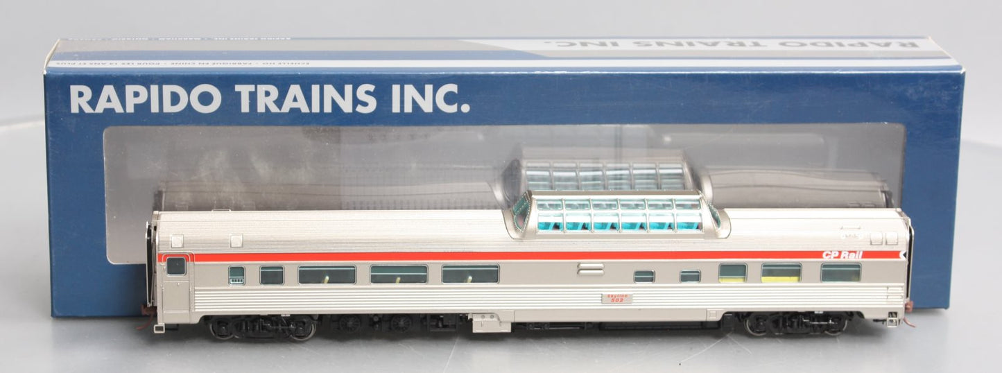 Rapido Trains 116018 HO Canadian Pacific Budd Mid-Train Dome #502