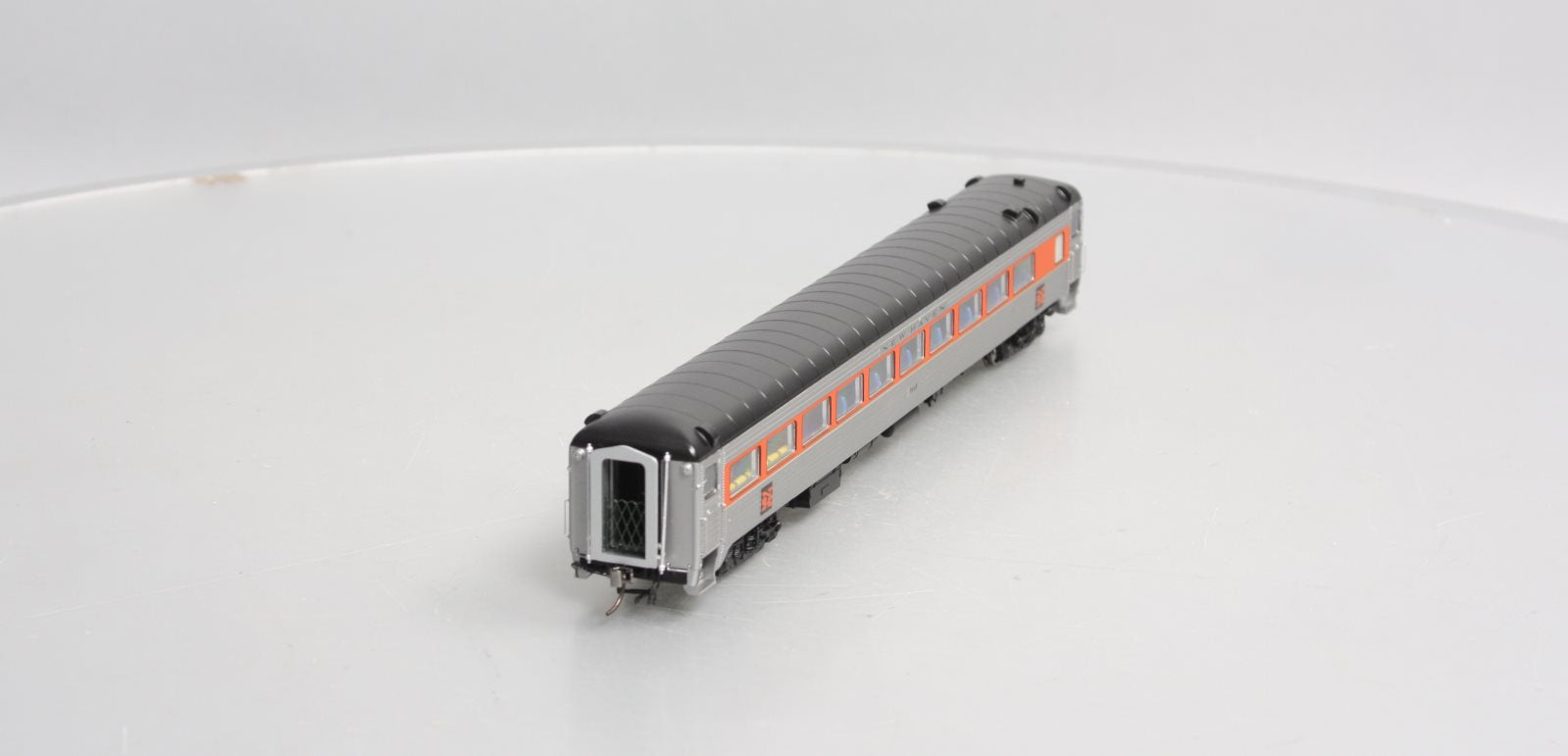 Rapido Trains 17029 HO New Haven Pullman-Bradley Stainless Steel Coach #8648