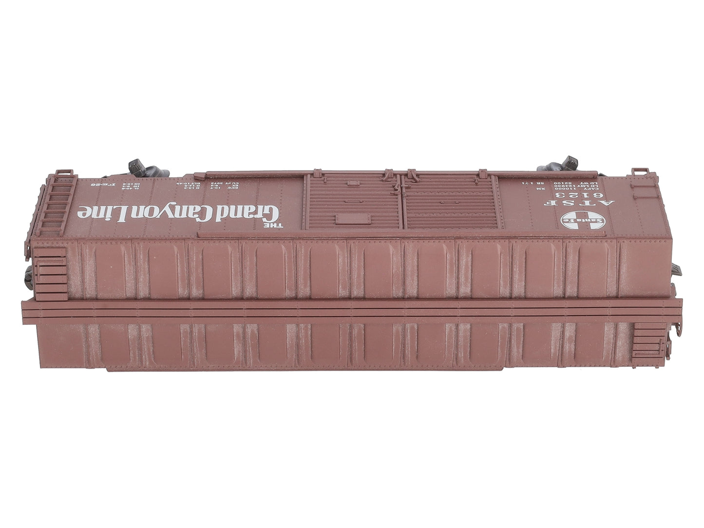 Weaver U20001LD Santa Fe Steel Side Double Door #6123 (3 Rail) NIB