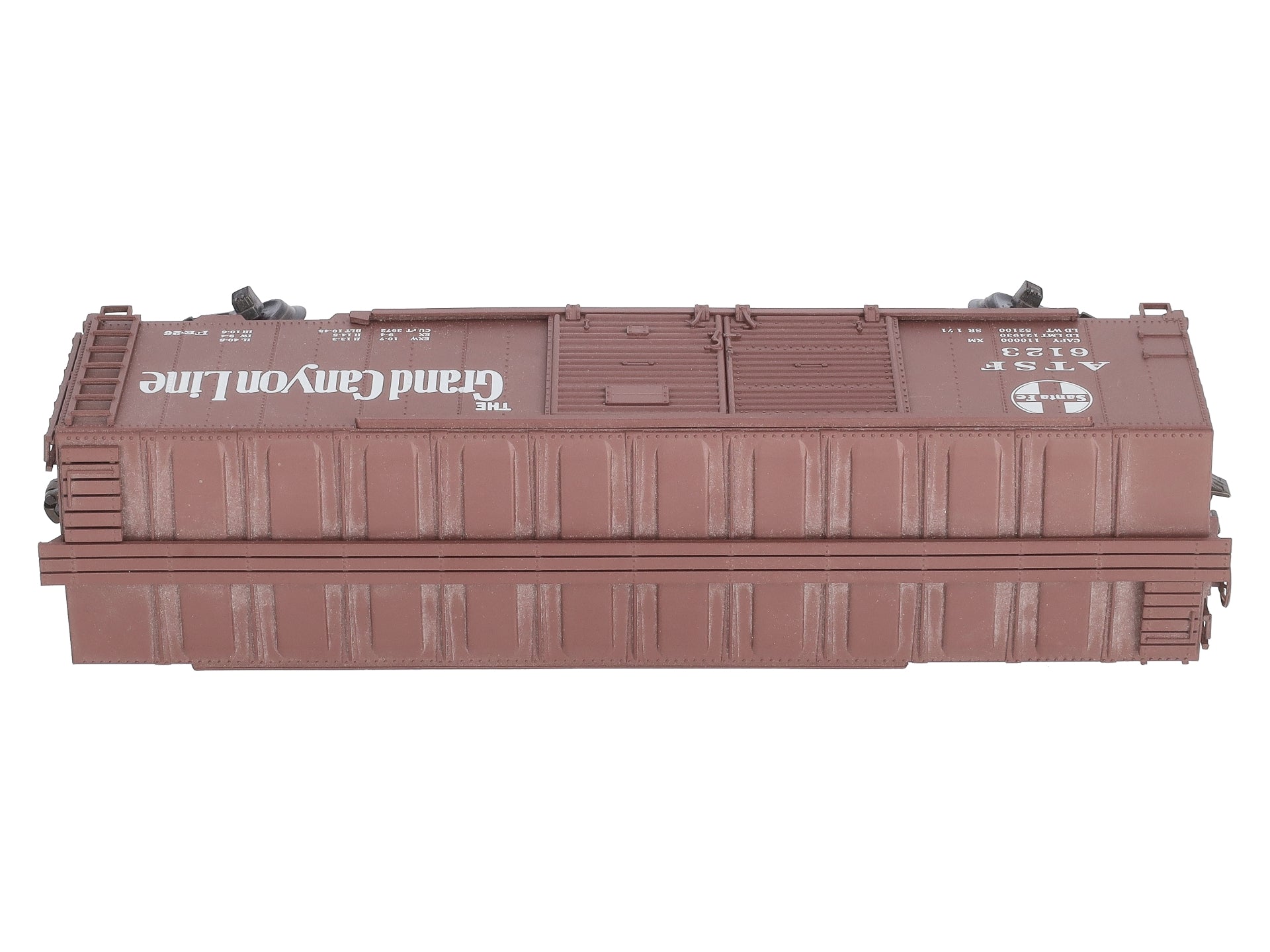 Weaver U20001LD Santa Fe Steel Side Double Door #6123 (3 Rail) NIB