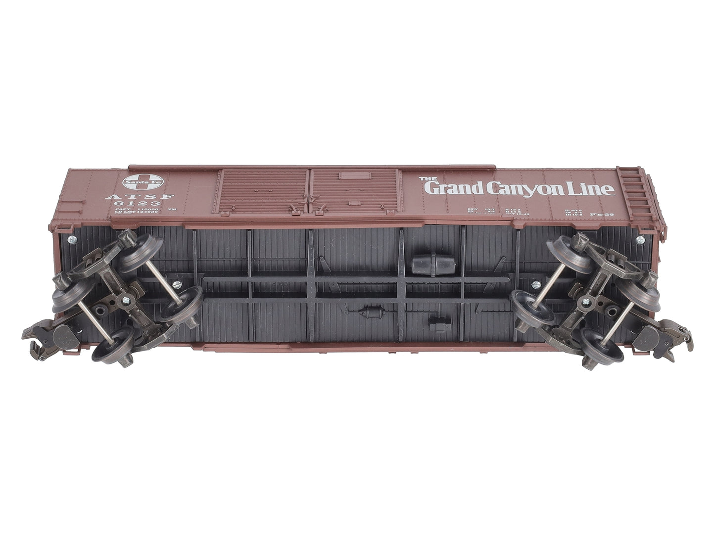 Weaver U20001LD Santa Fe Steel Side Double Door #6123 (3 Rail) NIB