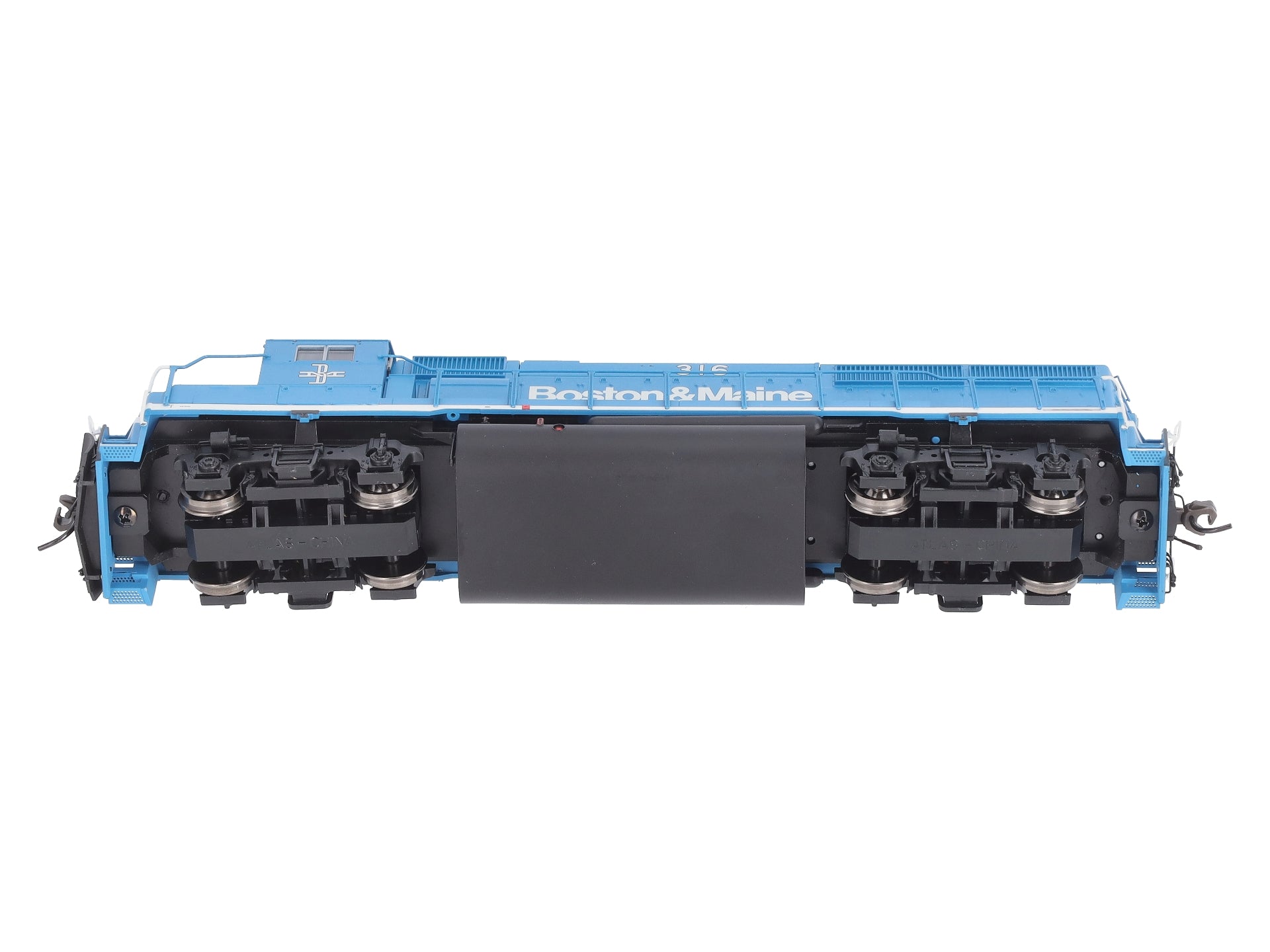 Atlas 10000655 HO Scale Boston & Maine GP40-2 Phase 2 Locomotive #316