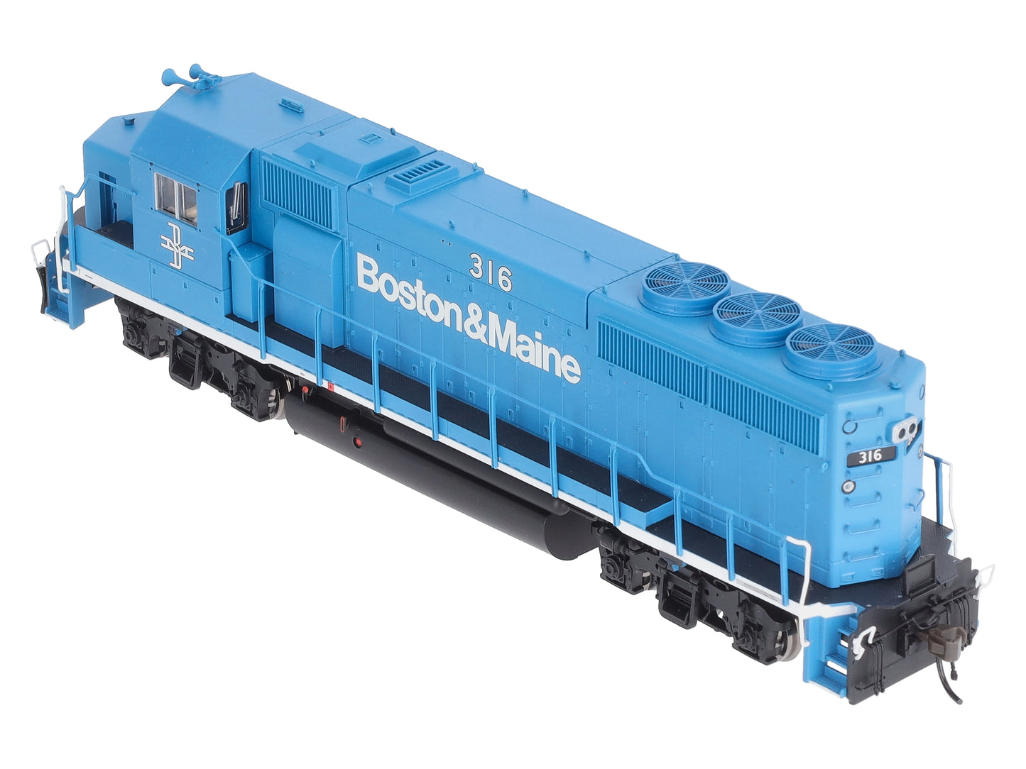 Atlas 10000655 HO Scale Boston & Maine GP40-2 Phase 2 Locomotive #316