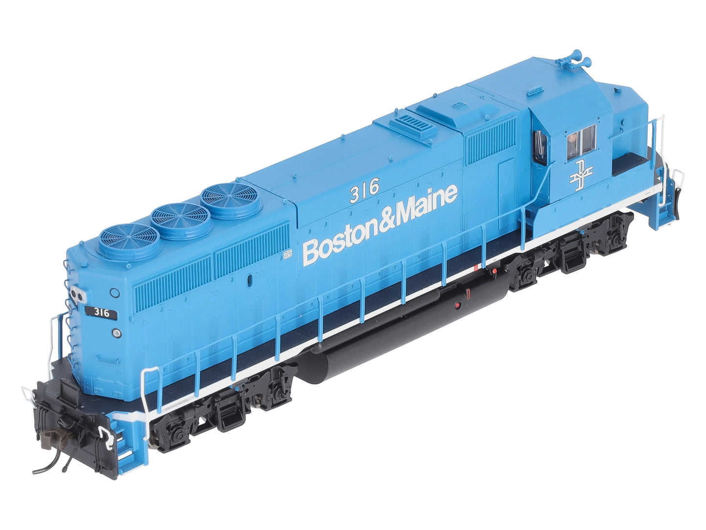 Atlas 10000655 HO Scale Boston & Maine GP40-2 Phase 2 Locomotive #316