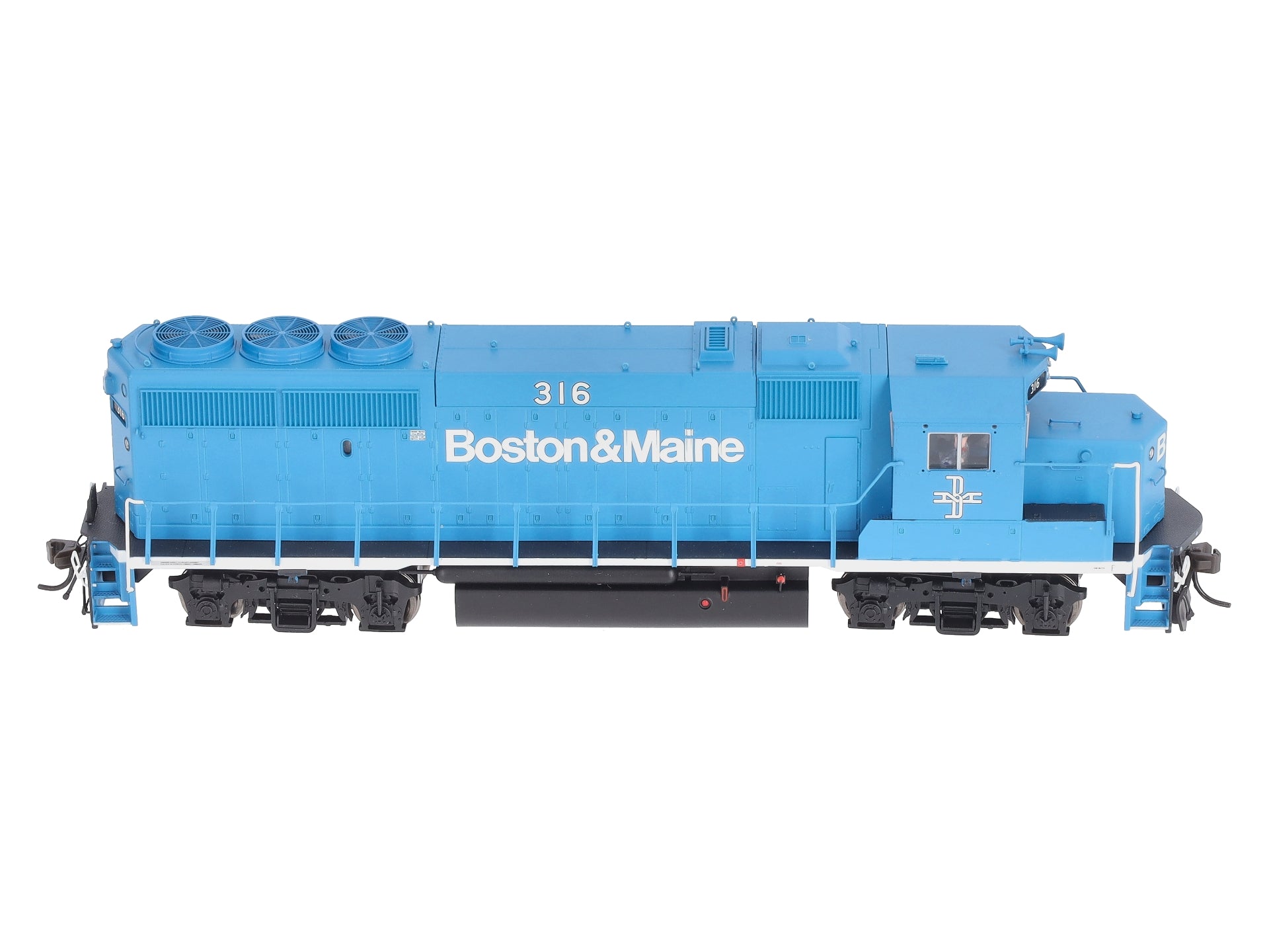 Atlas 10000655 HO Scale Boston & Maine GP40-2 Phase 2 Locomotive #316