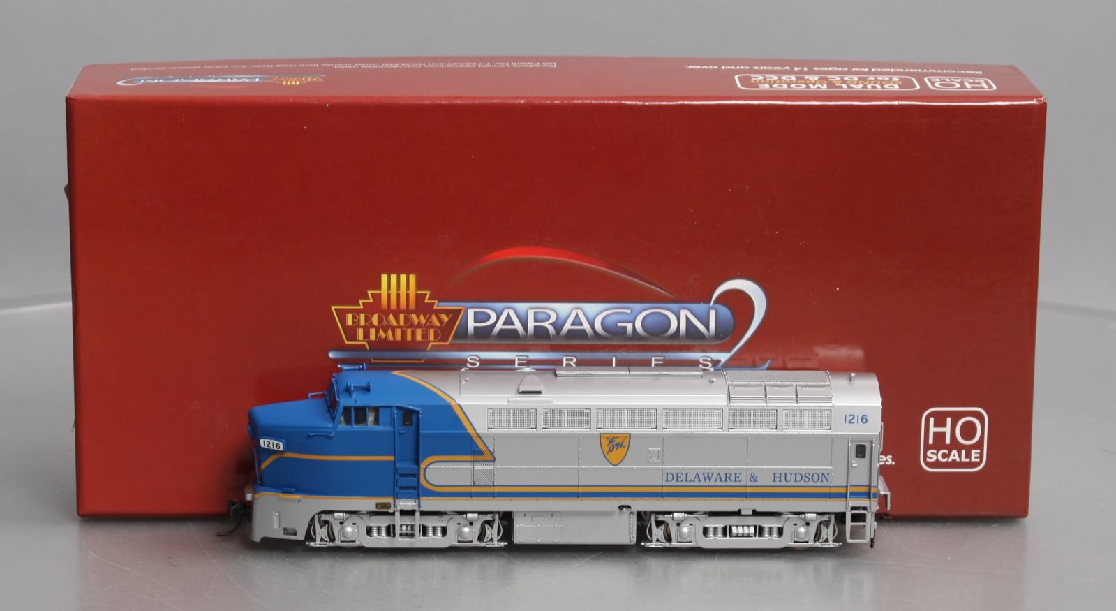 Broadway Limited 4070 HO D&H Baldwin RF-16A Diesel Locomotive #1216 w/DCC/Sound LN/Box