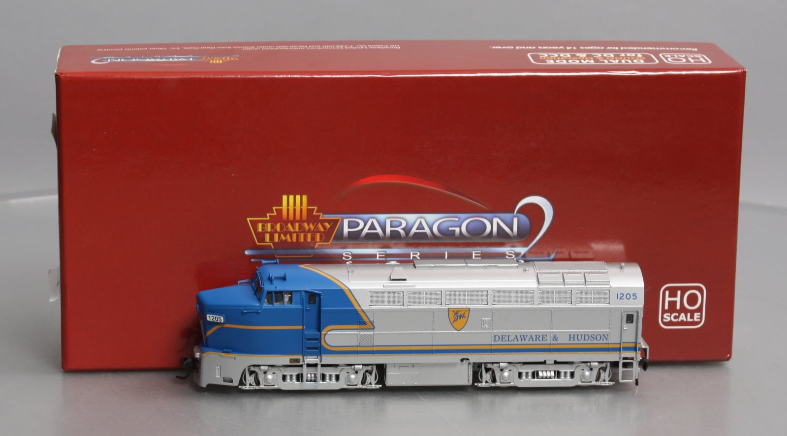 Broadway Limited 4069 HO D&H Baldwin RF-16A Diesel Locomotive #1205 w/DCC/Sound