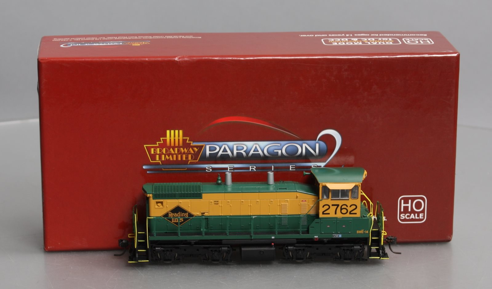 Broadway Limited 3331 HO Reading EMD SW1500 Diesel Locomotive w/DCC/Sound #2762