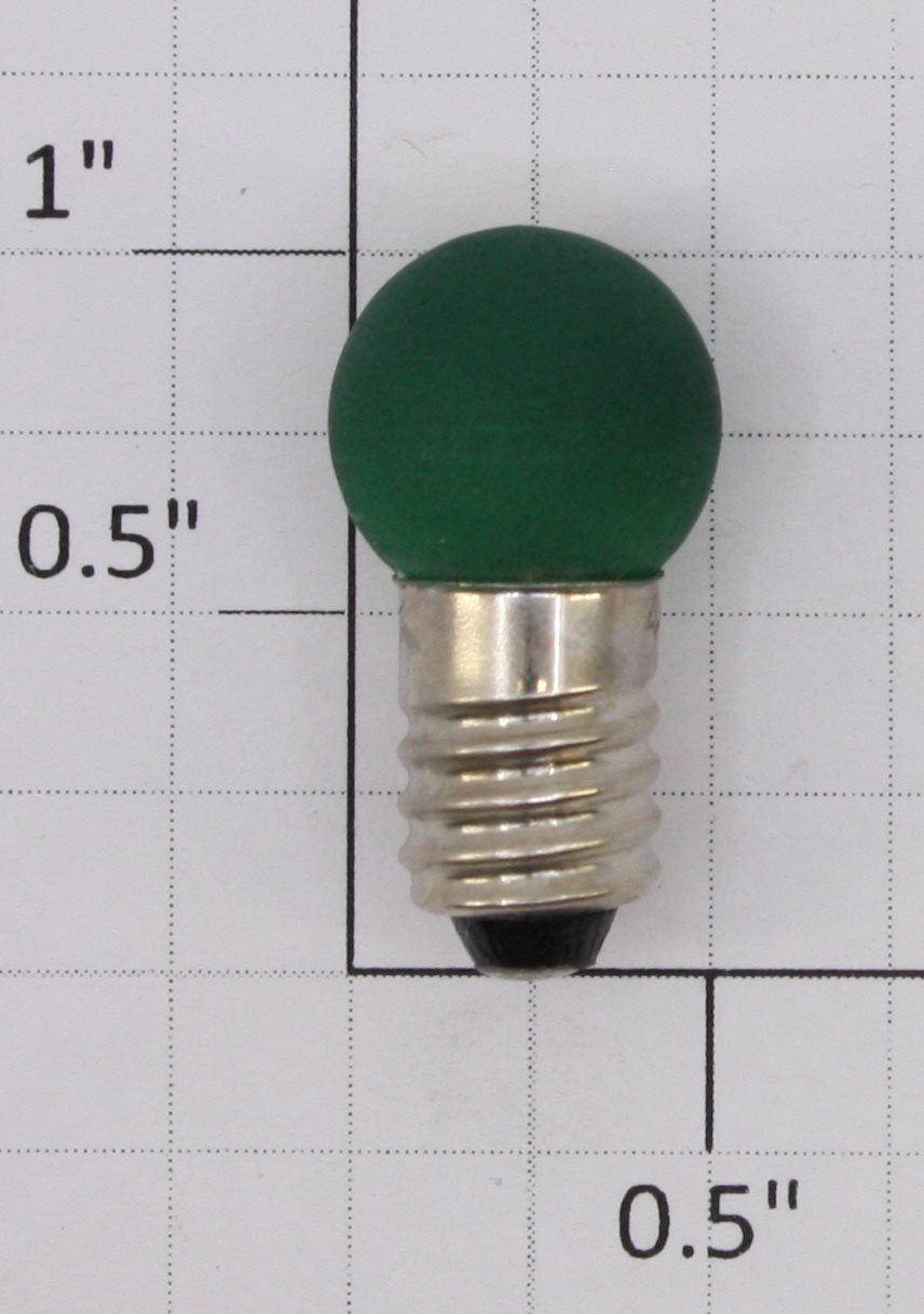 Lionel 432G 18 Volt Screw Base Translucent Green Large Globe Light Bulb