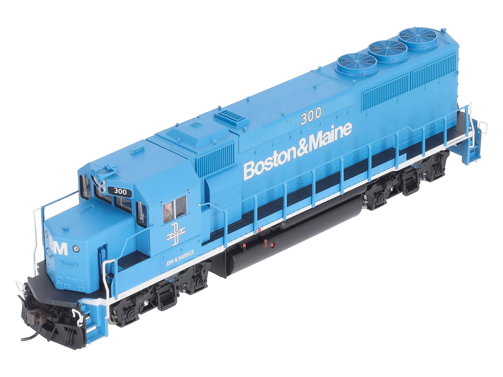 Atlas 10000653 HO Scale Boston & Maine GP40-2 Phase 2 Locomotive #300