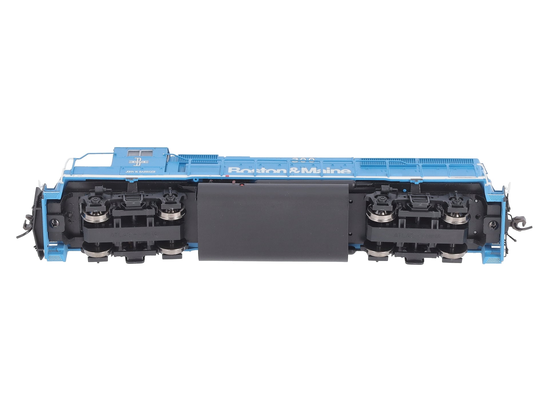 Atlas 10000653 HO Scale Boston & Maine GP40-2 Phase 2 Locomotive #300