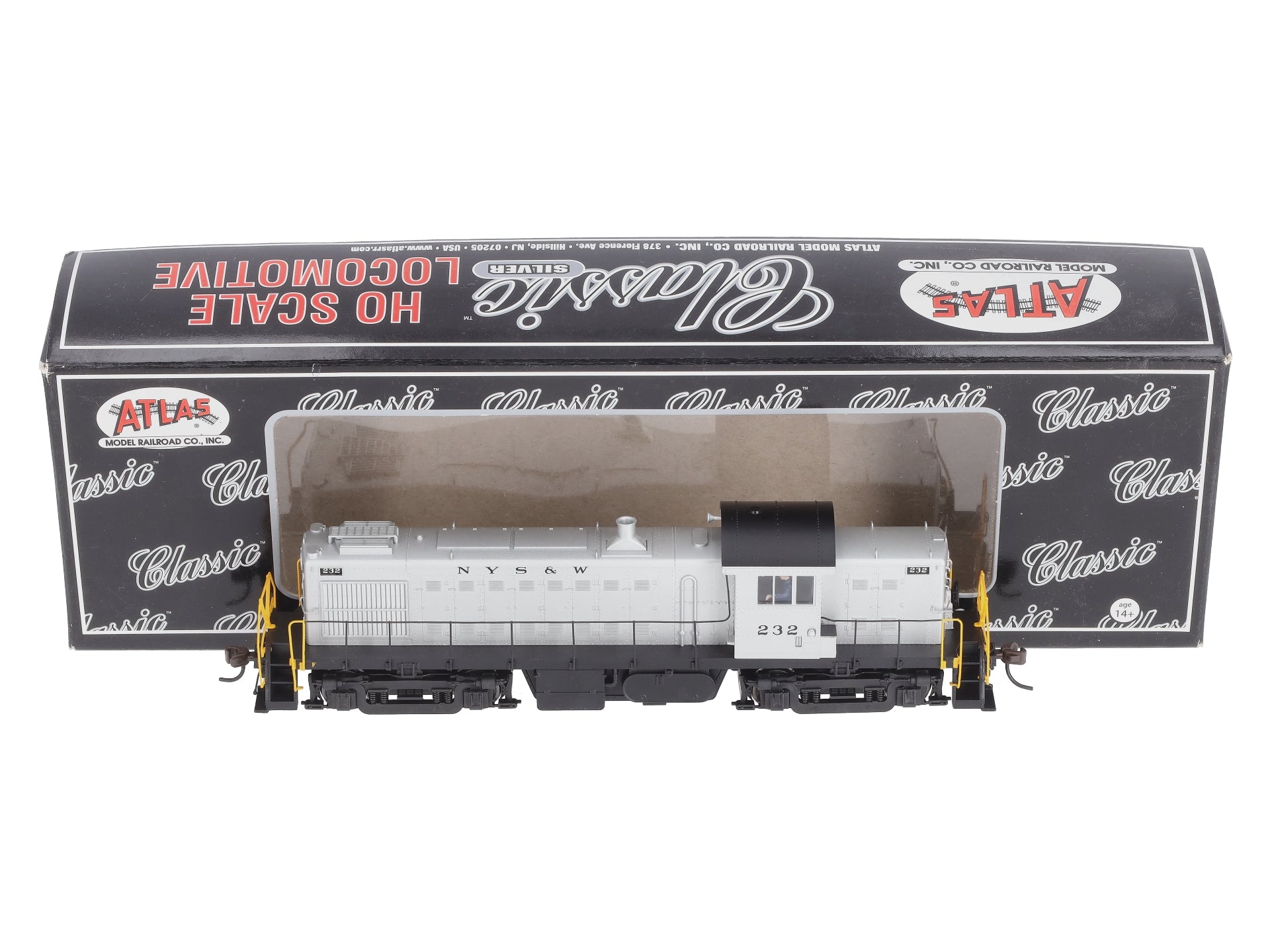 Atlas 10002107 HO Scale NYS&W Alco RS-1 Diesel Locomotive #232