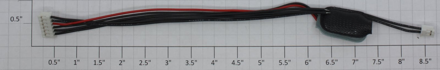 K-Line K3715-X026 6-Pin Battery Wiring Harness with 2-Pin Connector