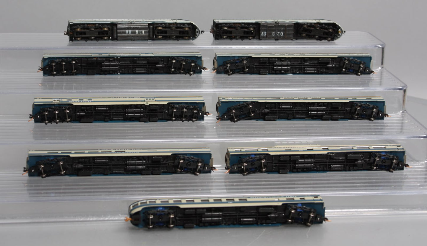 Deluxe Innovations N Scale Missouri Pacific Passenger Train Set EX