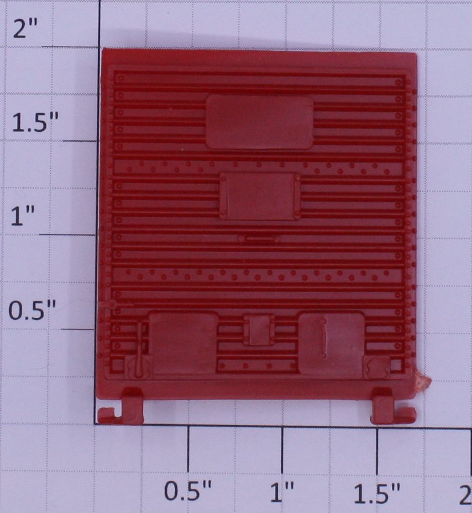Lionel 26288-15 Multi-Panel Red Boxcar Door with Guides