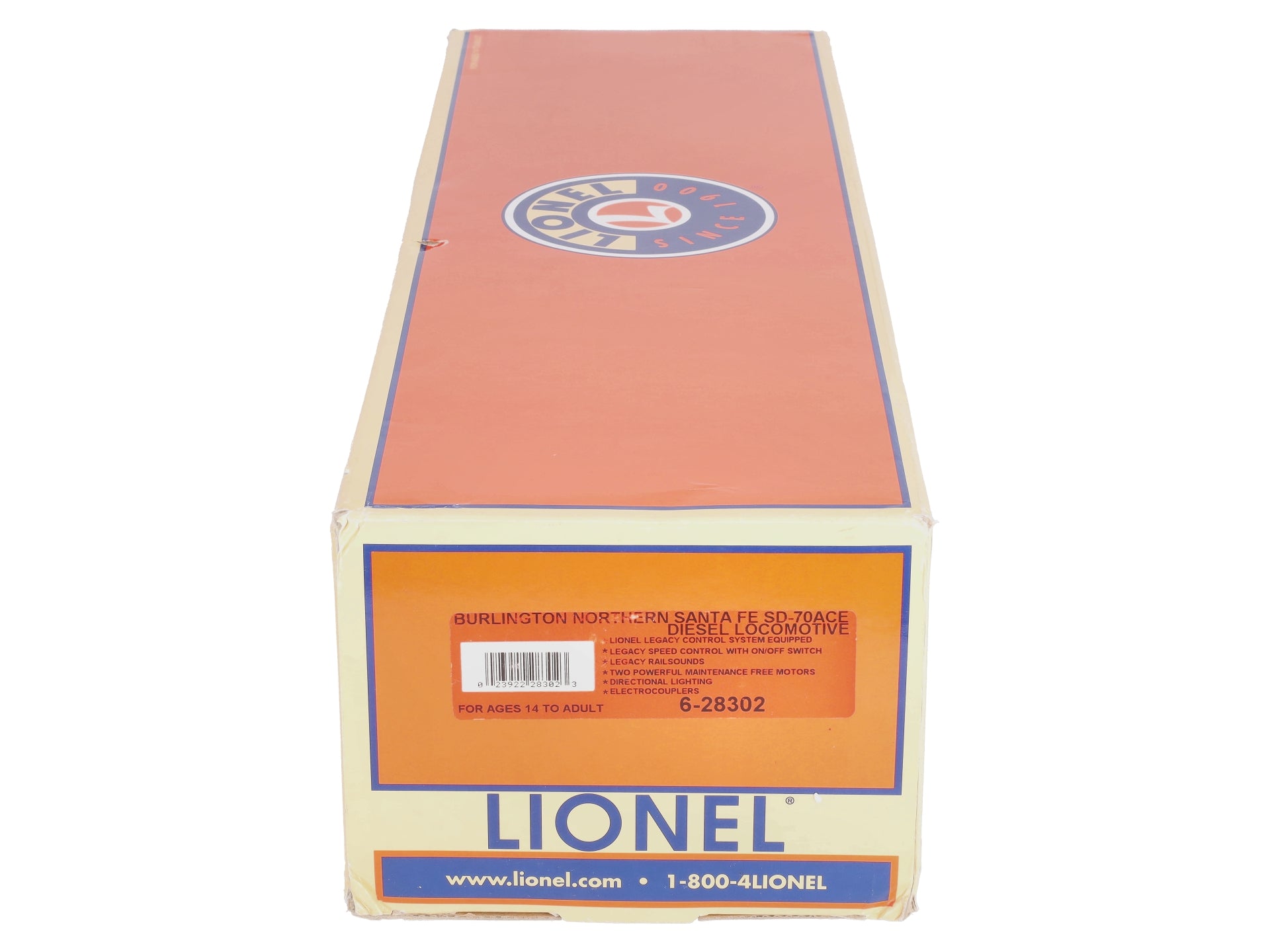 Lionel 6-28302 O Gauge BNSF SD70ACe Diesel Locomotive #9380