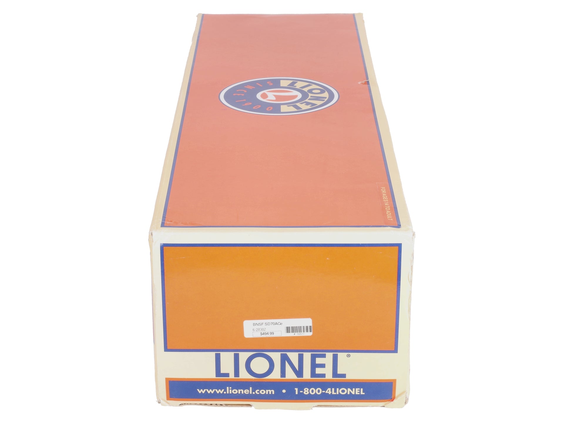 Lionel 6-28302 O Gauge BNSF SD70ACe Diesel Locomotive #9380