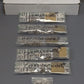 Railmaster Hobbies Sn3 Scale Assorted Container Flat Car Kits [5] LN